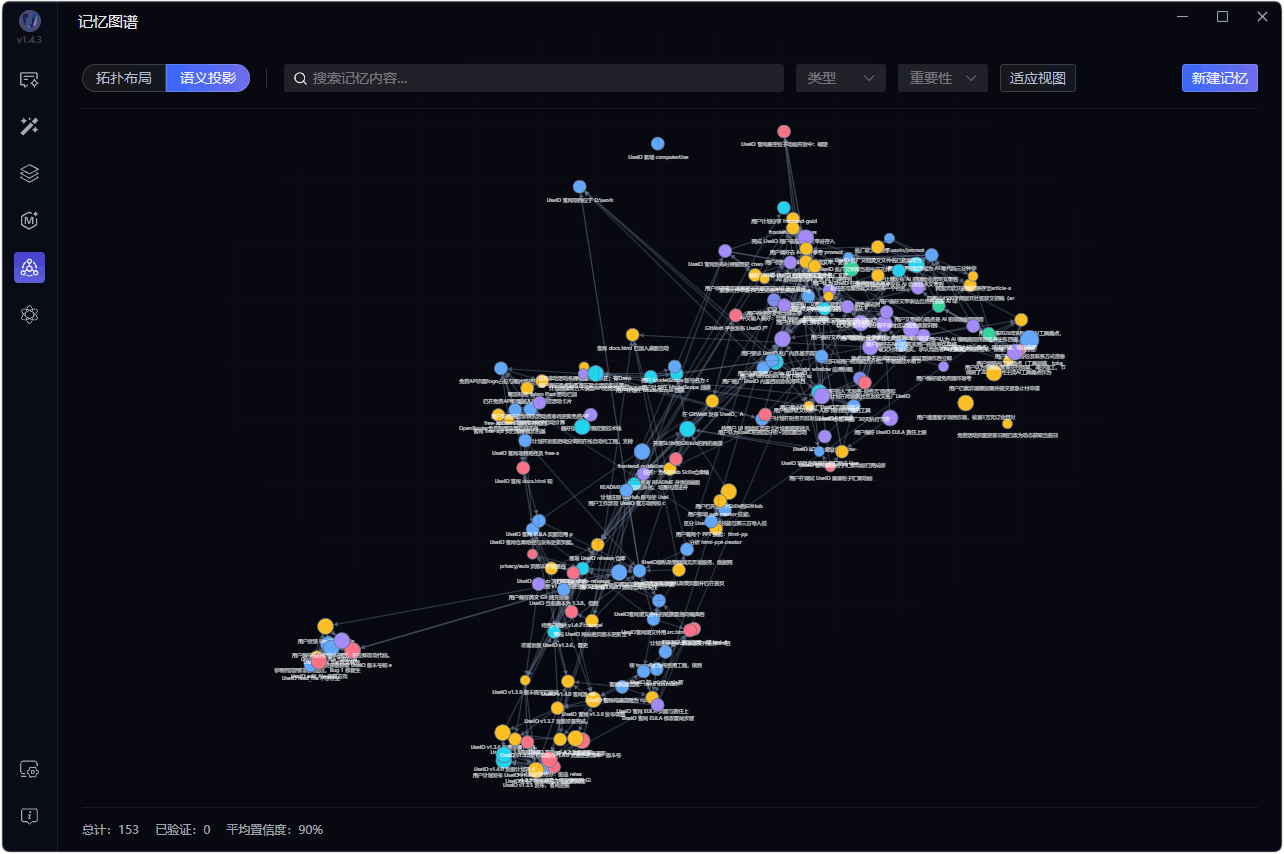 UseIO — 记忆图谱